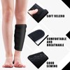 Hoolerry 2 Pcs Lymphedema Compression Wraps Calf Adjustable Brace 5