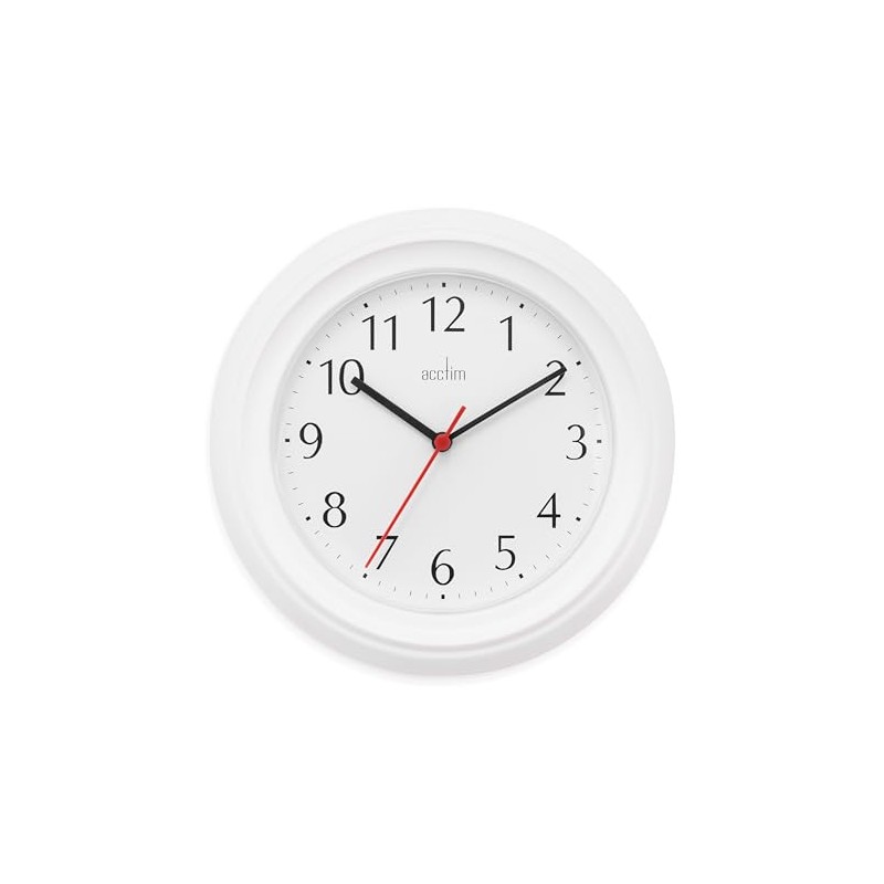 Acctim Wycombe Wall Clock - White