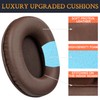 SOULWIT Ear Pads Cushions + Headband Cover, Replacement Kit for