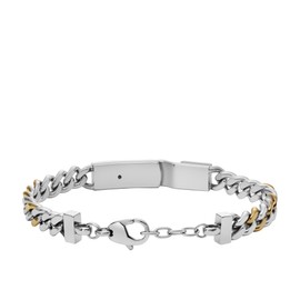 [Diesel] All Gender Stainless Steel Bracelet, One size, Stainless Steel, No Gemstone