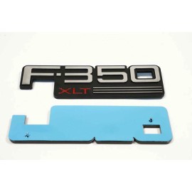 Ford NEW 92-97 FORD F-350 XLT FENDER EMBLEMS BADGES LOGOS RH & LH F2TZ-16720-J Set