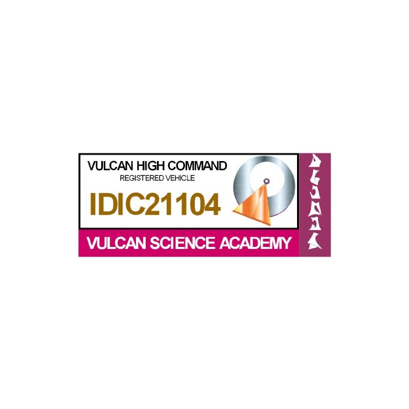 Vulcan Science Academy Parking Decal