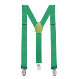 Man of Men Green Suspenders for Men