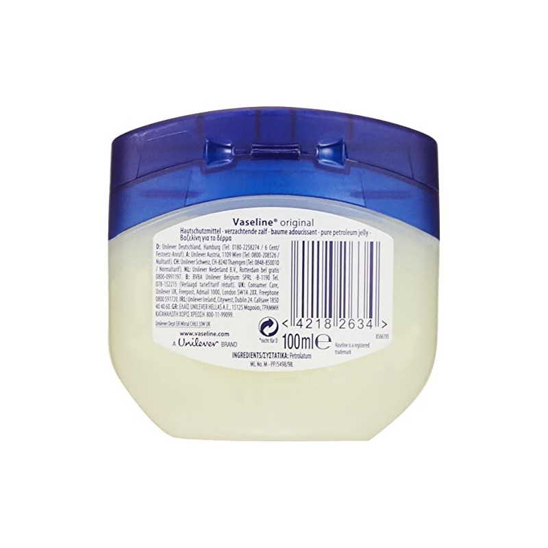 VASELINE - Vaseline Original Jelly (1 x 100 ml)