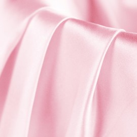 pson Blush Pink Satin Fabric - 98 Inch/2.5m Wide by The Yard, Soft Silky Fabric for Wedding Dress, Sewing, DIY Crafts, Clothing Making, 1 Yard