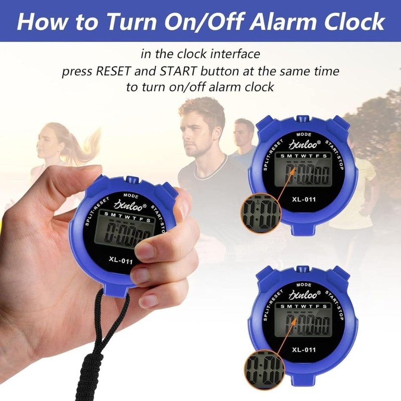Stopwatches, Digital Sports Stop watch, referee kit, Handheld stopwatch Split