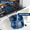 Webake 2PCS Jumbo Silicone Air Fryer Muffin Pan for Baking,