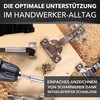 Forstner Drill Bit Set with Depth Stop and Extra Sharp,