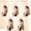 Benehair Ponytail Extensions with Drawstring, 60 cm Long, Wavy Braid