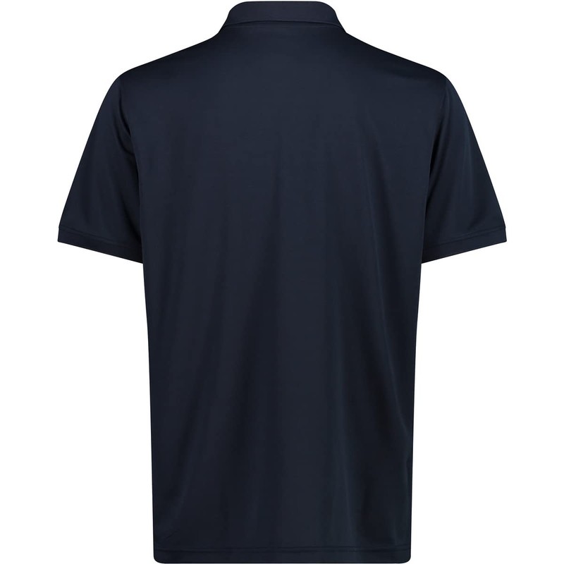 CMP - Polo da uomo, B.Blue-Limegreen, 52