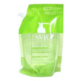 SVR Sebiaclear Gel Limpiador Facial 400ml Piel Mixta Grasa Acné Recambio