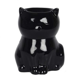 Pacific Giftware Black Cat Ceramic Oil Burner Diffuser Home Decor