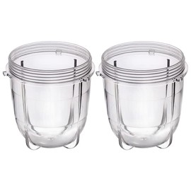 Joyparts Replacement Parts Cups Accessory Compatible with Original Magic Bullet 250W MB1001 Blender (2 12oz cups)