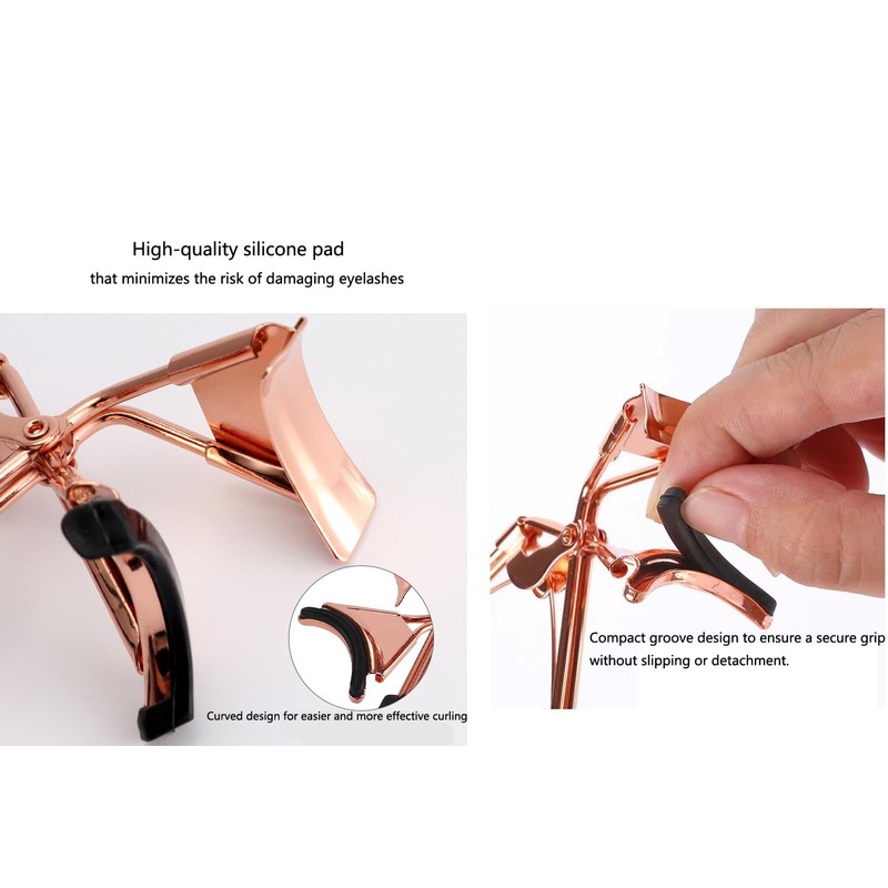 Bestbling Bling Rhinestone Eyelash Curler - Designed for Stunning, Curled