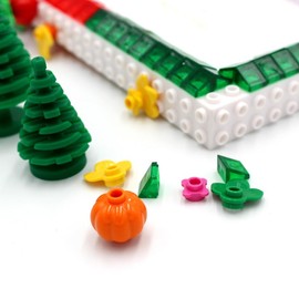 FASHION YO Photo Frame Christmas Tree DIY Colourful Bricks Picture Frames for Desk Decor Family Friends Kids Gifts 7x5 Portrait & Landscape Creative Crafts Gift Set Boys Girls (Set02 7X5(12.7*17.8))