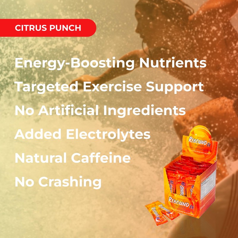 Youngevity Rebound FX™ Citrus Punch On-The-Go Stick Packs – 30