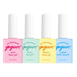 classic nail Yogurt gel cotton mat top basic mat top gel + 30 parts / 요거트젤 코튼 매트탑 기초 매트탑젤+파츠30개