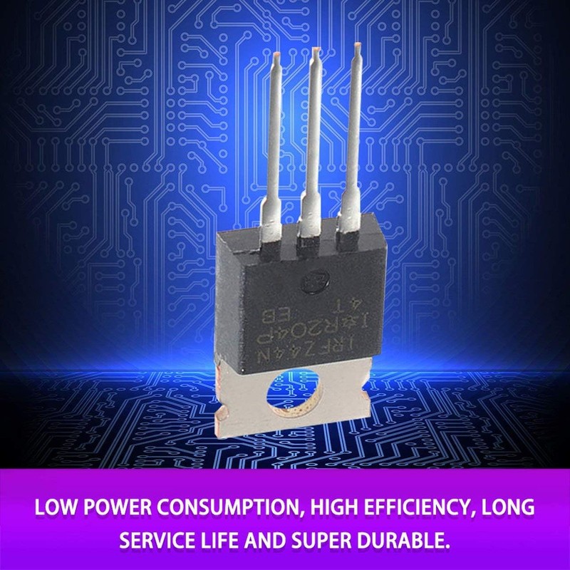 Ballylelly 10pcs 55V 49A IRFZ44N IRFZ44 Power Transistor Mosfet N