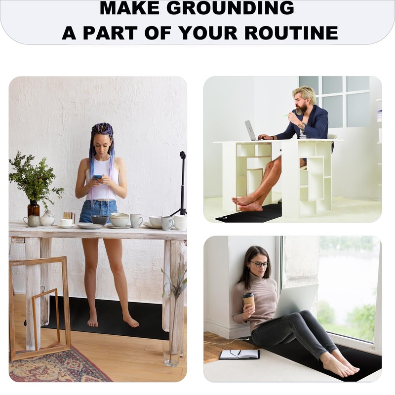HUNAIGEE Grounding Mat Connects You to the Earth Grounding Mat