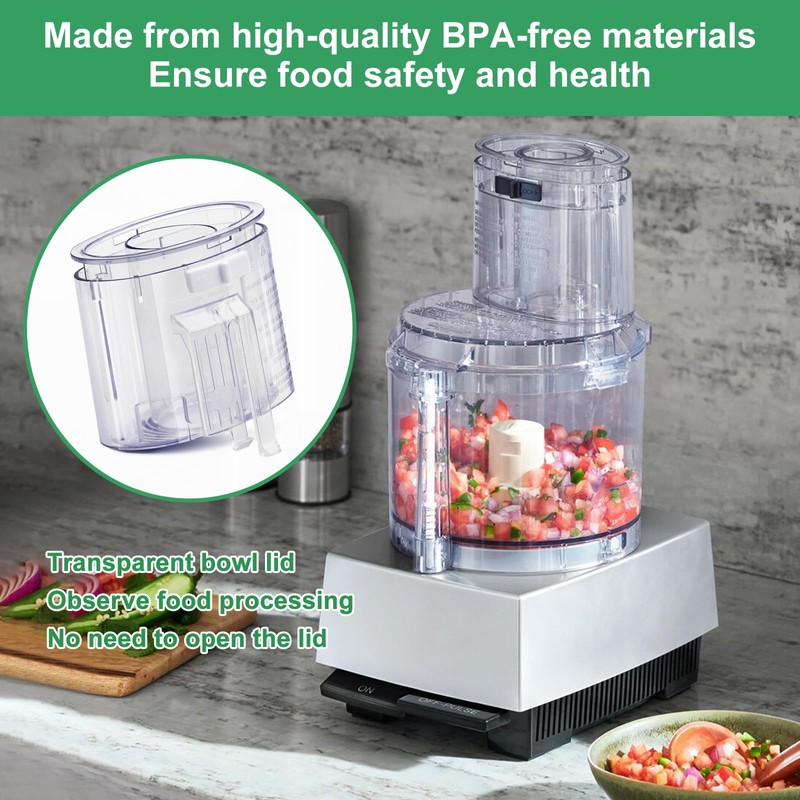 DLC-118BGTXT1 Large Pusher fits for Cuisinart Large Pusher Food Processor,
