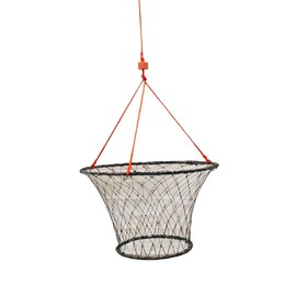 KUFA Rubber Wrapped Steel Ring Crab Trap (Size:ø30) with 50' Rope and The Bait cage (CT88+27093) (CT88)