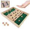 GOTHINK GOTHINK Wooden Shut The Box - Fun Table Math