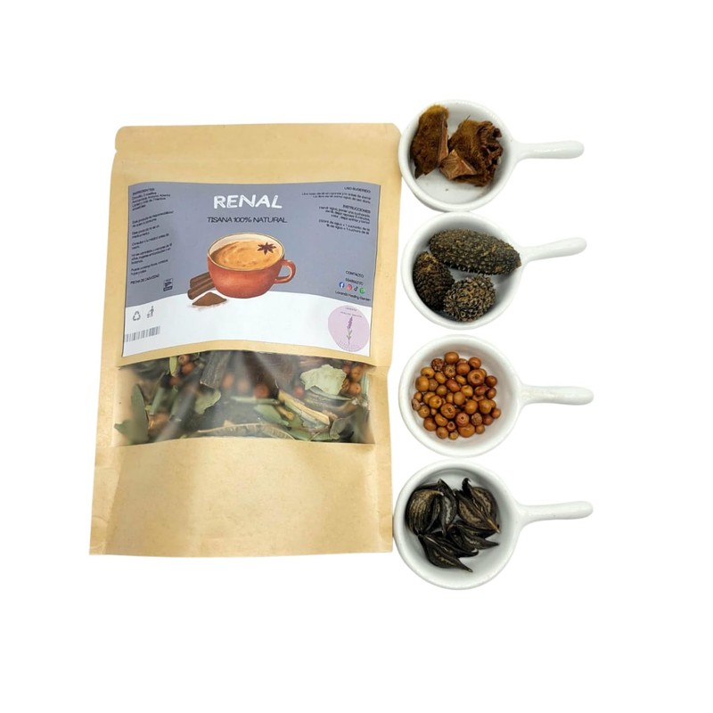 Té Riñon, Cálculos, Piedras, Vias Urinarias, infecciones, Té Herbal Infusion,