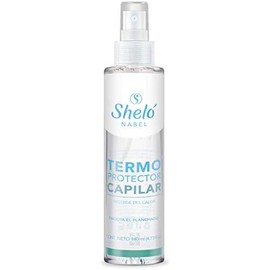 Sheló NABEL Termoprotector capilar ¡Facilita el planchado, tu cabello listo en 5 minutos!