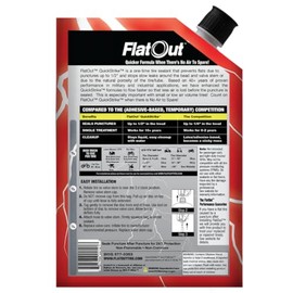 FlatOut QuickStrike Tire Sealant - Off-Road Formula for Puncture Protection