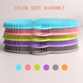 Silicone Dish Scrubber, Sponge Dish Brush Food Grade BPA Free Reusable Rubber Sponges for Kitchen Dishes Fruits Vegetables Washing and Cleaning Safe and Dry Fast Multipurpose (5 Pack)