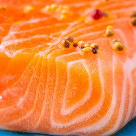 Today Gourmet Foods of NC - Sushi-Grade Norwegian Salmon Fillets (12-6/7oz fillets) (Kosher)