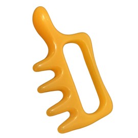 Wumio Cassa Pinching Rod, Latte-shaped, Washable Plate, Special Shape, Easy to Hold and Press Back, Neck Muscles, Strong Acupressure for Women and Even Use in Rock Bathing or Bathing