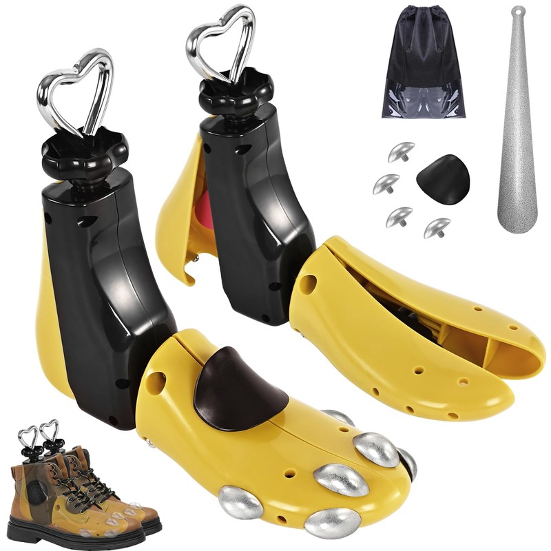 VIVEBEI Shoe Stretcher Women Men, Boot Stretcher Wide Feet, 4-Way