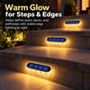 Solar LED Step Lights for Outdoor Stairs – IP68 Waterproof