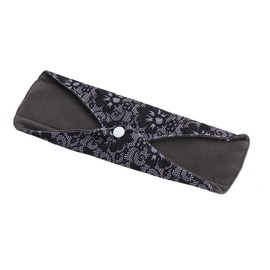 KOMBIUDA Sanitary Pads for Women Reusable Pads Washable Bamboo Cloth Portable Foldable 25x18cm Random Color