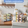Jsyrjing Jsyrjing Can Storage Organizer Pantry Free combination Can Dispenser,Clear