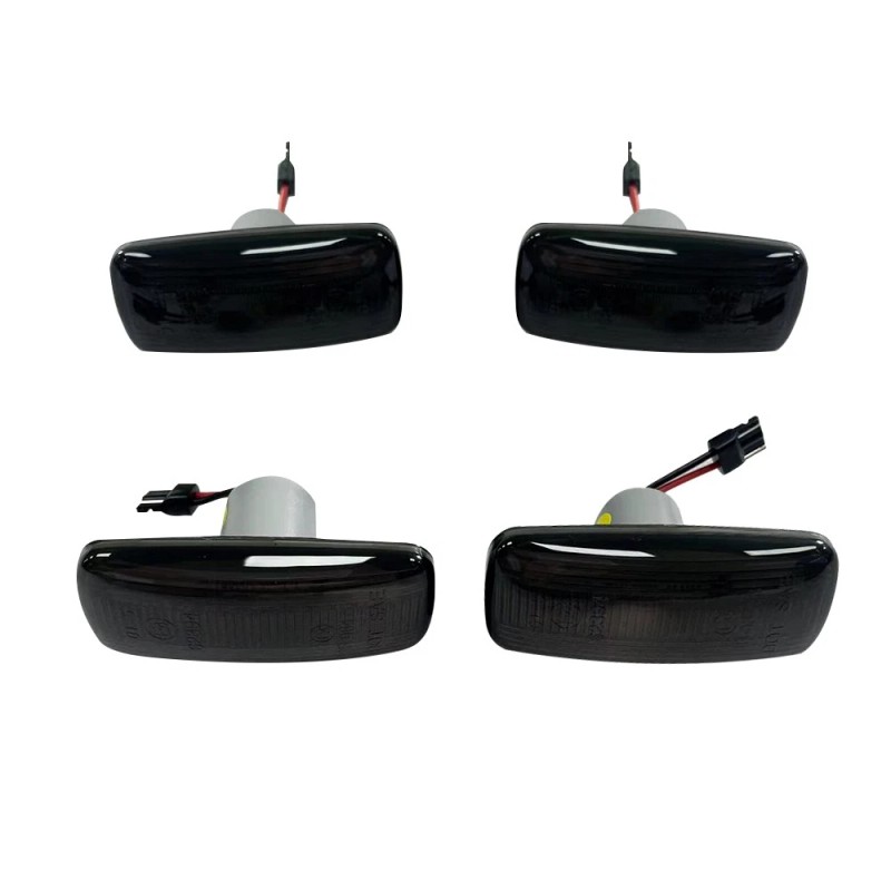 ZTT Smoked LED Fender Side Marker Light For 10-18 Dodge