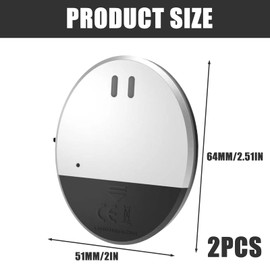 Door Alarm Window Alarm, Pack of 2, 130 dB Window Alarm, Burglary Protection, Door Alarm Sensor, Wireless Alarm System, Door Window Sensors, Suitable for Security, Theft Protection for Families
