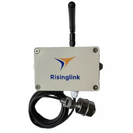Risinglink Smart Water Level Monitor Sensor, Text/Email Alert, Battery Powered,WiFi-E