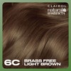 Clairol Natural Instincts Demi-Permanent Hair Dye, 6C Light Brown Hair