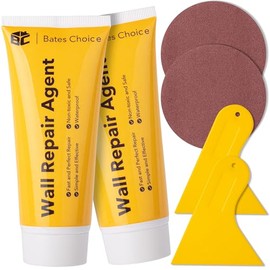 Bates Choice - Drywall Repair Kit, 16pcs, Dry Wall Patch Kits, Wall Repair Patch Kit, Wall Patch Repair Kit, Drywall Hole Patch, Drywall Patch Kit, Wall Hole Repair Kit, Drywall Patch Hole