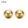 sourcing map 2pcs Precision Solid Brass Bearing Balls 20mm Industrial
