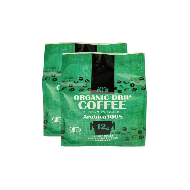 Seijo Ishii Organic Drip Coffee 0.4 oz (12 g) x