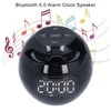 Multifunctional Bluetooth 5.0 Alarm Clock Speaker Rechargeable Ball Shape Portable