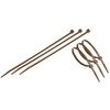 tenax Fix-Tie L Multi-purpose Plastic Cable Ties Brown 20cm Length