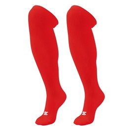Zett BK03COG Baseball Socks, Set of 3, Red (6400) 10.2 - 11.4 inches (26 - 29 cm)