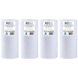Baleen Filters 10" x 4.5" 5 Micron Depth Sediment Filter Cartridge Replaces Hydronix SDC-45-1005, Watts FPMB-BB5-978, Pentek DGD-5005 (4 Pack)