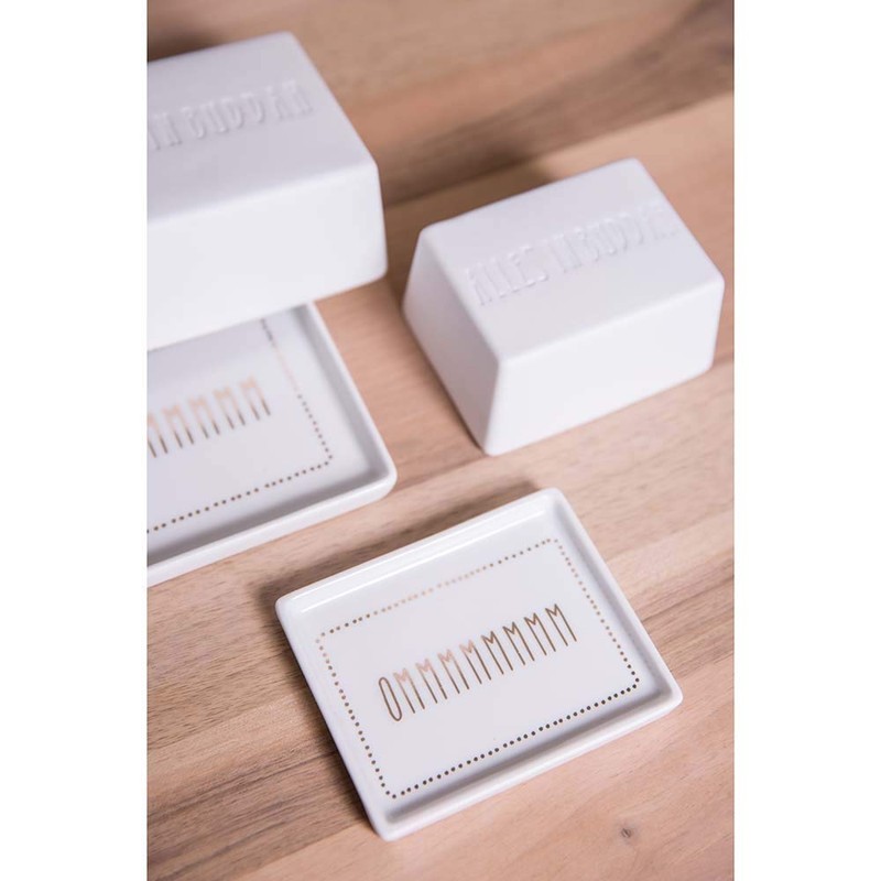 Räder Breakfast Butterdose, klein Alles in Buddha