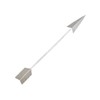 Wallcharmers Cast Iron Arrows (Silver, Single)