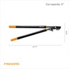 Fiskars 32-Inch PowerGear Loppers for Tree Trimming, Heavy-Duty, Sharp Bypass